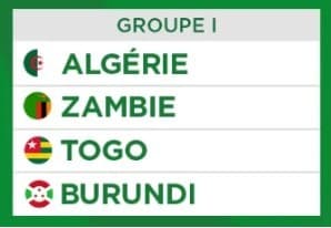 CAN 2027 : l'Algérie face à la Zambie, au Togo et au Burundi