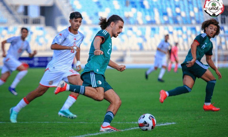 UNAF U20 : les jeunes Verts accrochés par la Tunisie
