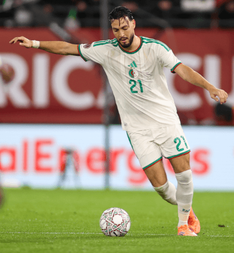 Bensebaïni blessé, incertain face à l'Argentine